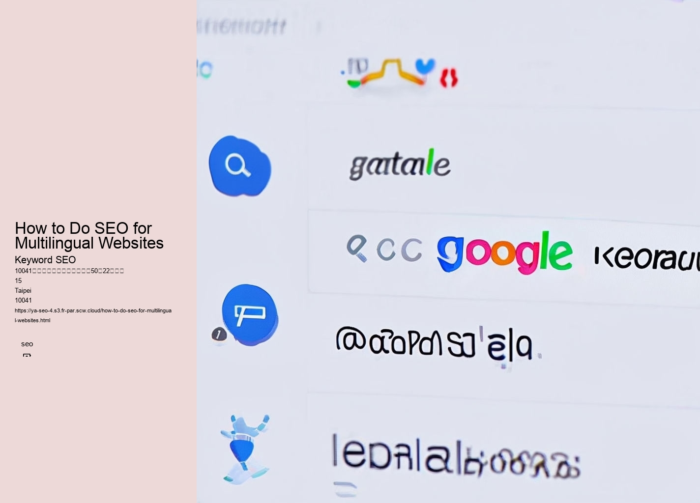 How to Do SEO for Multilingual Websites