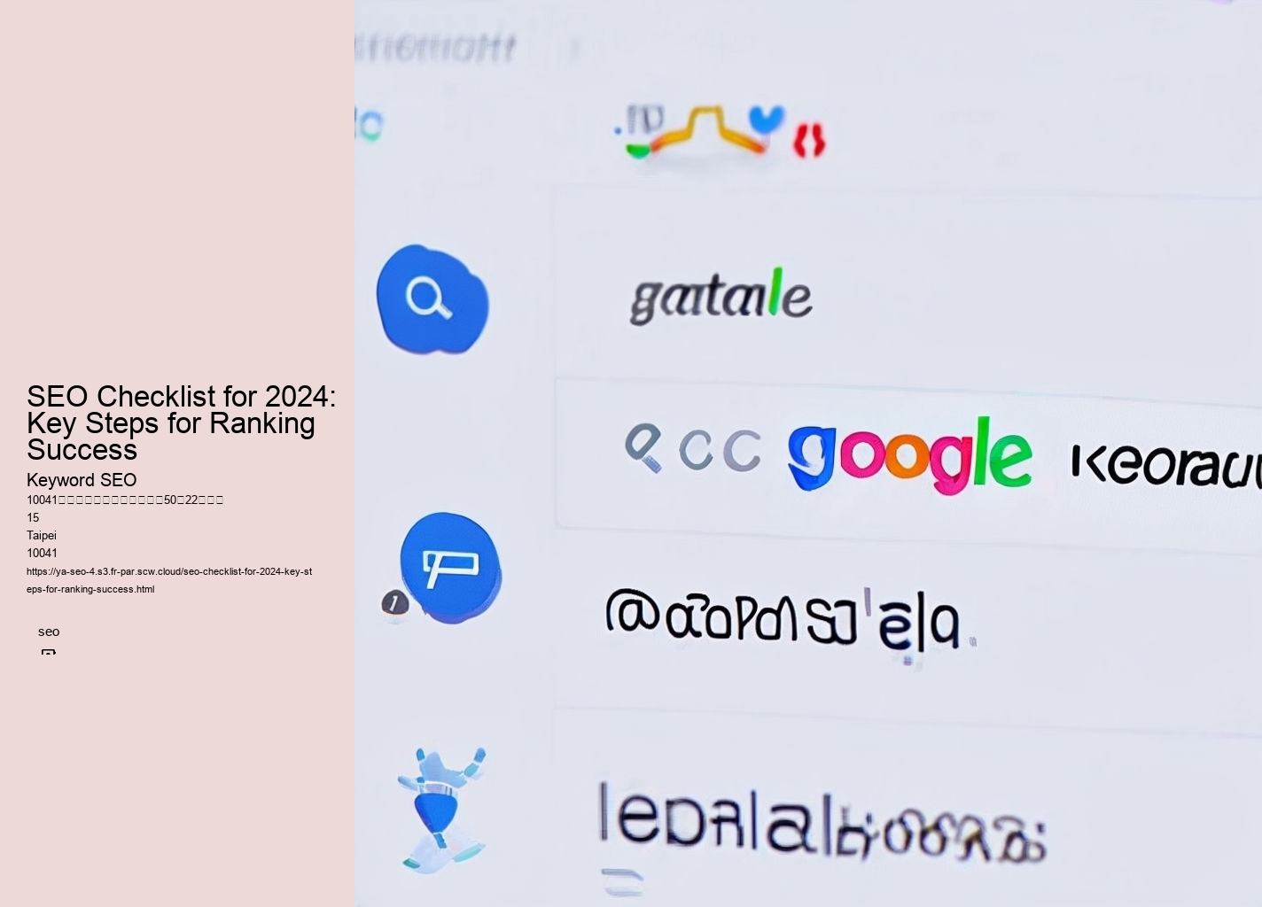 SEO Checklist for 2024: Key Steps for Ranking Success