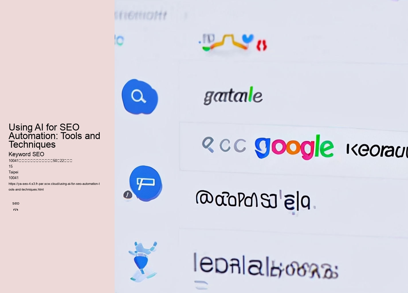 Using AI for SEO Automation: Tools and Techniques
